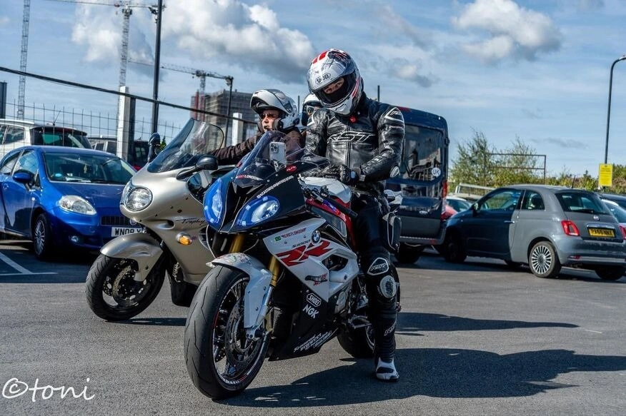 Motorcycle work at East London Motorcycles